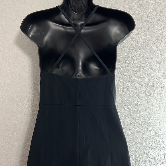Women’s Everlane The Japanese GoWeave Cross-Back Slip Dress Black - Picture 8 of 15